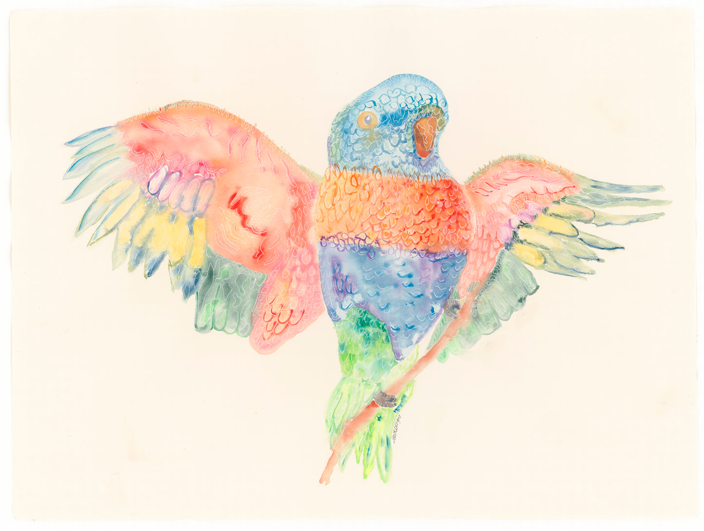 Bird Ready for Flight