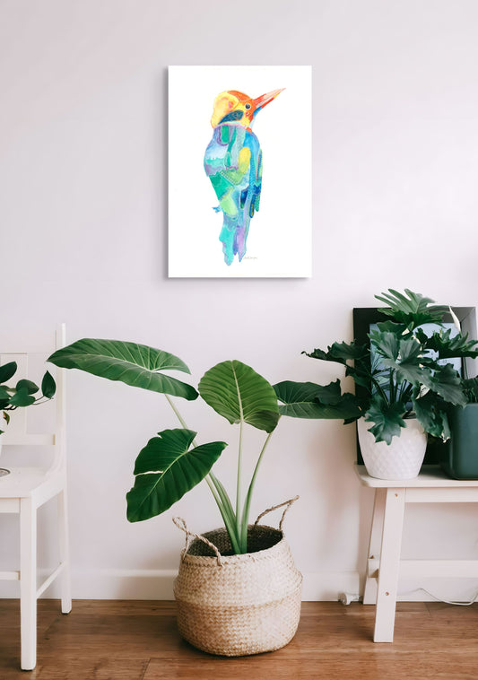 Bird with Intricate Patterns