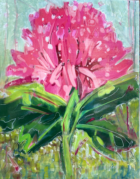Waratah with Dynamic Background