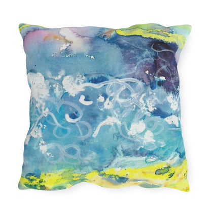 Outdoor Cushion with Abstract Sea Landscape