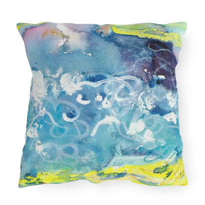 Outdoor Cushion with Abstract Sea Landscape