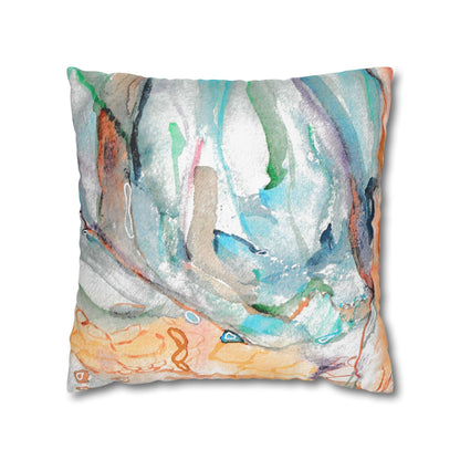 Cushion Cover with Australian Bush Landscape Detail - Artmakeyourmark.com