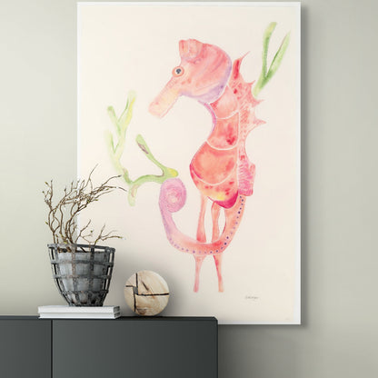 Seahorse in Orange
